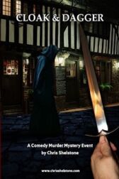 New muder Mystery Book Cloak and Dagger by Chris Shelston